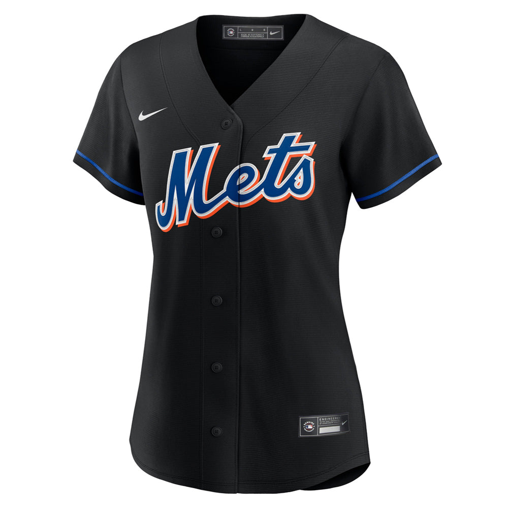 Women's New York Mets Pete Alonso Alternate Player Jersey - Black